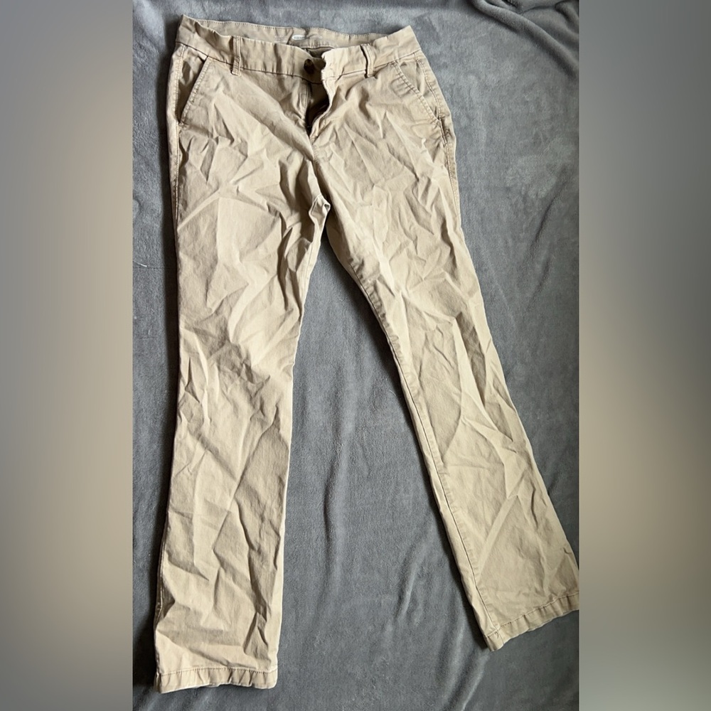 Size 4 tan Old Navy pants